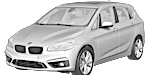 BMW F45 B1005 Fault Code